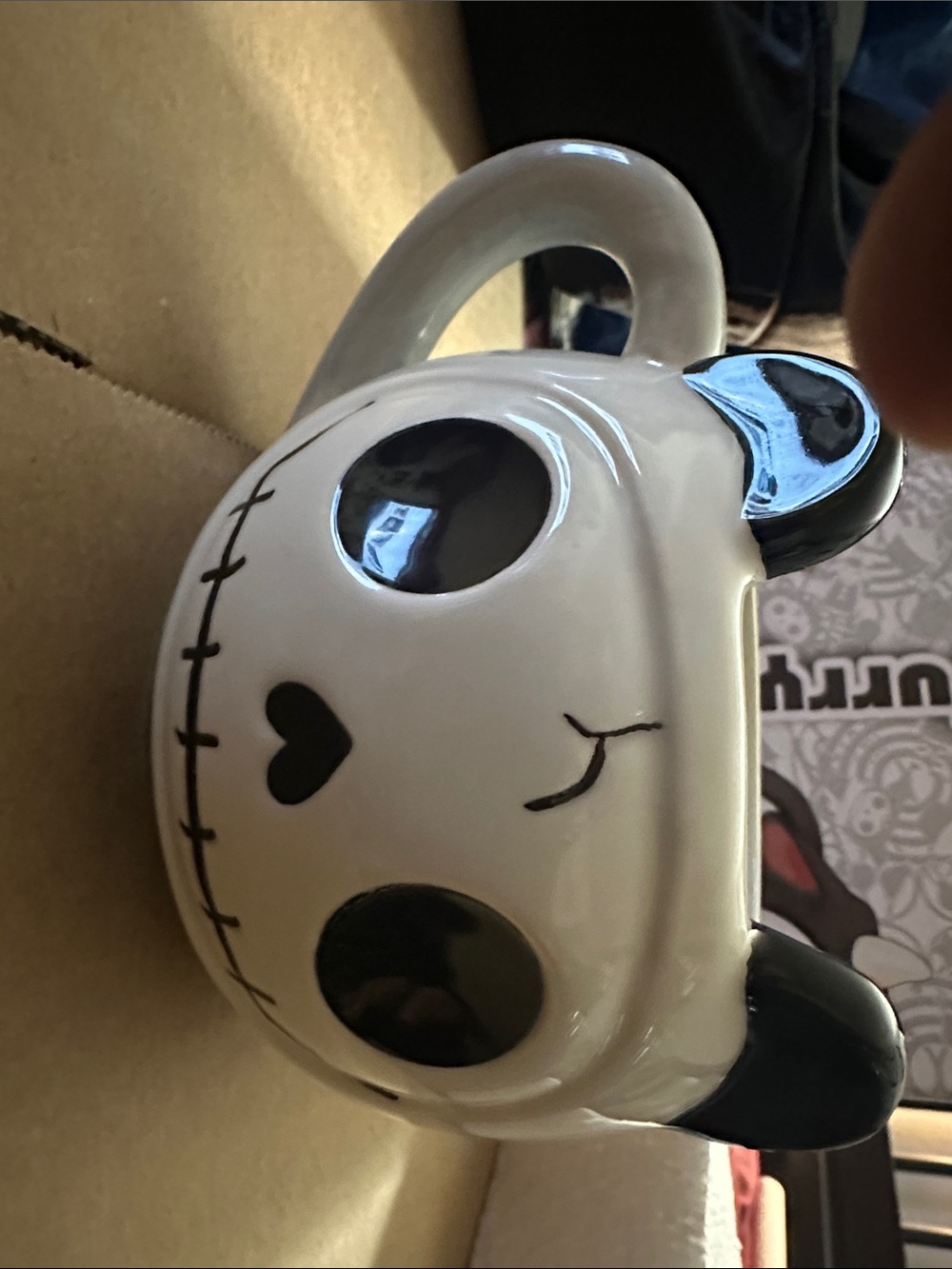 Summit Collection - Furrybones Mug  - Skeleton Head Mug  - Brand New